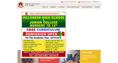 Desktop Screenshot of hillgreenhighschool.org